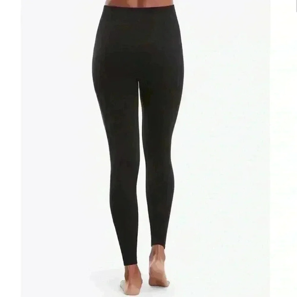 SPANX Look At Me Now seamless black leggings, Women’s size XL - Picture 3 of 9